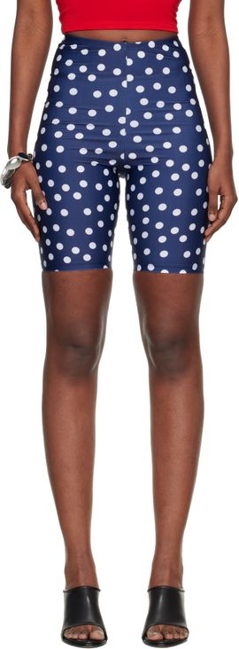 Jean Paul Gaultier Jean Paul Gaultier Navy 'The Polka-Dot' Shorts