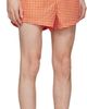 Jean Paul Gaultier Jean Paul Gaultier Orange Gingham Swim Shorts - 2