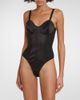 Jean Paul Gaultier Jean Paul Gaultier Satin-trimmed bodysuit - 3