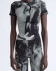 Jean Paul Gaultier Jean Paul Gaultier Smoking Graphic Mesh Baby Tee - 1