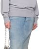 Jean Paul Gaultier Jean Paul Gaultier SSENSE Exclusive Gray Cotton Water Print Sweatshirt - 4