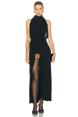 Jean Paul Gaultier Jean Paul Gaultier Stretch Viscose Long Dress