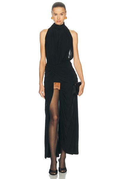 Jean Paul Gaultier Jean Paul Gaultier Stretch Viscose Long Dress