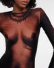 Jean Paul Gaultier Jean Paul Gaultier Tattoo trompe-l'Åil jersey bodysuit - 4