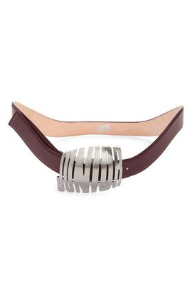 Jean Paul Gaultier Jean Paul Gaultier The Curved Junior Leather Belt
