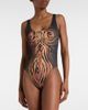 Jean Paul Gaultier Jean Paul Gaultier Trompe l’oeil swimsuit - 2