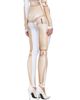 Jean Paul Gaultier Jean Paul Gaultier White & Beige 'The Wooden Body' Leggings - 3