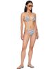 Jean Paul Gaultier Jean Paul Gaultier White & Navy 'The Asymetric Marinière' Bikini - 4
