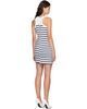 Jean Paul Gaultier Jean Paul Gaultier White & Navy 'The JPG Short Marinière' Minidress - 3