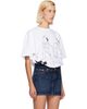 Jean Paul Gaultier Jean Paul Gaultier White Cotton Jersey Oversized Printed Kamasutra T-shirt - 2
