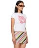 Jean Paul Gaultier Jean Paul Gaultier White 'The JPG Baby' T-shirt - 2