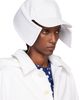 Jean Paul Gaultier Jean Paul Gaultier White 'The Sailor Bucket' Cap - 2