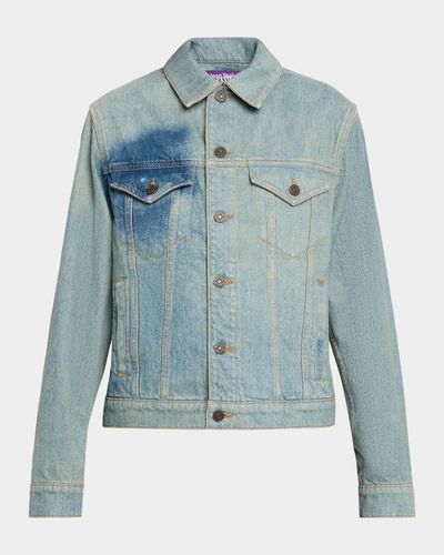 Jean Paul Gaultier The Face Denim Jacket