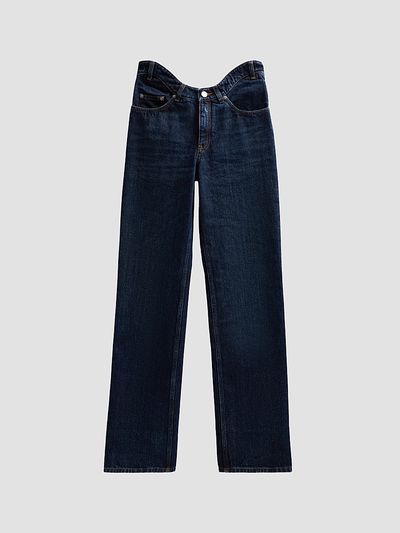 Jean Paul Gaultier Women's Curvy Straight-Leg Jeans