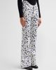 Jean Paul Gaultier Women's Flower Print Curved Flared Jeans - 4