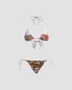 Jean Paul Gaultier Women's Marinière Grape Two-Piece Bikini - 5