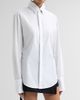Jean Paul Gaultier Women's Open Fly Away Cotton Shirt - 4