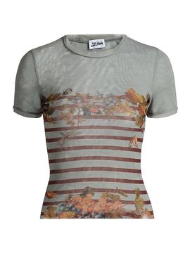 Jean Paul Gaultier Women's Printed Knit Top