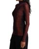 Jean Paul Gaultier Women's Snakeskin-Print Mesh Top - 4