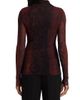 Jean Paul Gaultier Women's Snakeskin-Print Mesh Top - 5