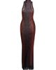 Jean Paul Gaultier Women's Snakeskin-Print Sleeveless Maxi Dress - 1
