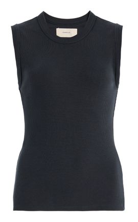 Jeanerica Jeanerica Vanessa Cotton Tank Top Blue L
