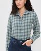 Jeanerica Jeanerica Vera Shirt Blue White Check - 2