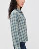Jeanerica Jeanerica Vera Shirt Blue White Check - 4