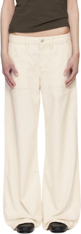 JEANERICA JEANERICA White Guell Trousers
