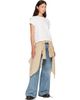 JEANERICA JEANERICA White Ines T-shirt - 4