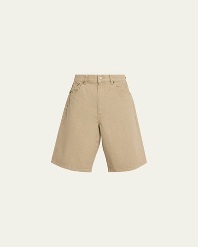 Jeanerica Men's Wide-Leg Denim Shorts