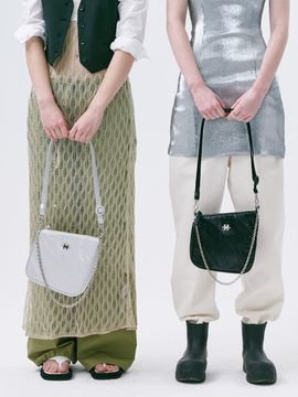 JEDREFEB5 Slant Mini Chain Bag (2 Colors)