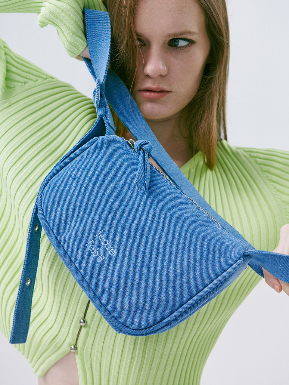 JEDREFEB5 Slant Shoulder Bag_Blue