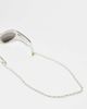 Jeepers Peepers Jeepers Peepers pearl sunglasses chain in gold - 1