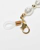 Jeepers Peepers Jeepers Peepers pearl sunglasses chain in gold - 4