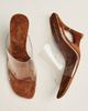 Jeffrey Campbell Booyah Clear Cut-Out Wedge Heels - 2