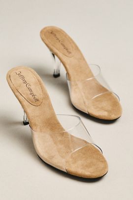 Jeffrey Campbell Clear Mule Heels