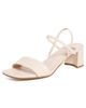 Jeffrey Campbell Jeffrey Campbell Adapt Block Heel Sandals Cream - 1