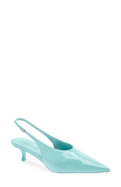 Jeffrey Campbell Jeffrey Campbell Adriatica Slingback Pointed Toe Kitten Heel Pump