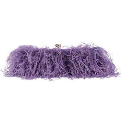 Jeffrey Campbell Jeffrey Campbell Animal Feather Clutch