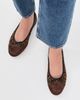 Jeffrey Campbell Jeffrey Campbell Arabesq F Flats Brown Hair Multi - 3