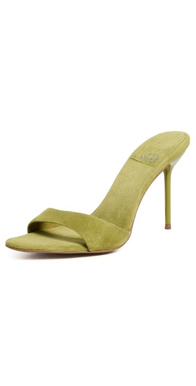 Jeffrey Campbell Jeffrey Campbell Ce-Soire Heels Chartreuse Suede