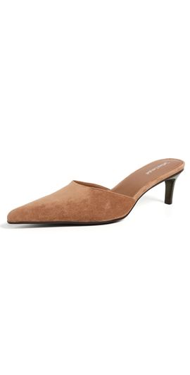 Jeffrey Campbell Jeffrey Campbell Claudina Mules Tan Suede