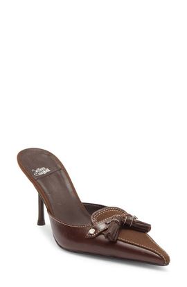 Jeffrey Campbell Jeffrey Campbell Claypool Pointed Toe Tassel Loafer Mule