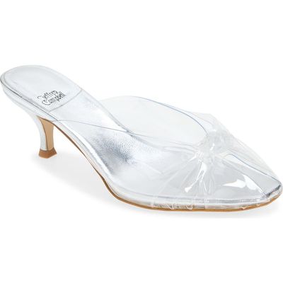 Jeffrey Campbell Jeffrey Campbell Crystala Knotted Open Toe Slide Sandal