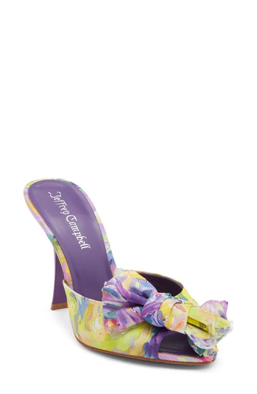 Jeffrey Campbell Jeffrey Campbell First Kiss Peep Toe Slide Sandal