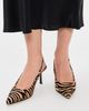 Jeffrey Campbell Jeffrey Campbell Gambol Slingbacks Beige Brown Zebra - 3