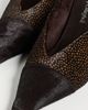 Jeffrey Campbell Jeffrey Campbell Investor F Mules Brown Dot Combo - 6