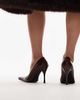 Jeffrey Campbell Jeffrey Campbell pointed toe stiletto pumps in brown snake print - 4
