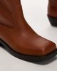 Jeffrey Campbell Jeffrey Campbell square toe knee boots in tan-Brown - 3